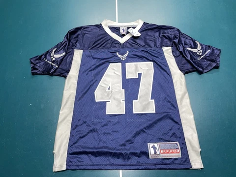 United States Air Force Battlefield Collection Football Jersey NWT Size Large Cover