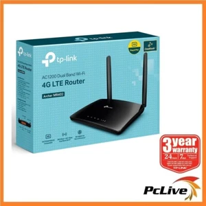 TP-Link Archer MR402 AC1200 Wireless Dual Band 4G LTE Router Sim Card WPS - Picture 1 of 10