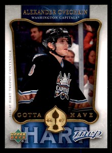 2006-07 Upper Deck MVP Gotta Have Hart #HH12 Alexander Ovechkin