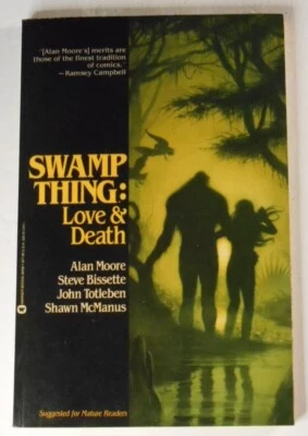 Swamp Thing: Love & Death (1990, Warner Books) by Alan Moore pb 1st VF - Image 1 of 3