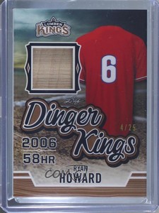2020 Leaf Lumber Kings Dinger Kings /25 Ryan Howard #DK-18