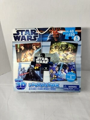 Star Wars Super 3d Puzzle 48 Piezas 3 Puzzles Foto 1 de 2