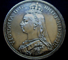 1887 Queen Victoria Great Britain London Mint Silver Jubilee Head Crown UNC