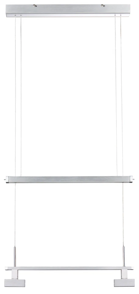 Paulmann Living Système Combiné Nano LED Pendell max.4x5W Alu Brossé / Chrome 2 - Photo 1/4