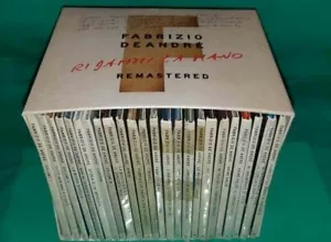 COMPLETE BOX BOX SET 23 CD 1 DVD RIDAMMI LA HANDO REMASTERED FABRIC DE ANDRE' - Picture 1 of 3