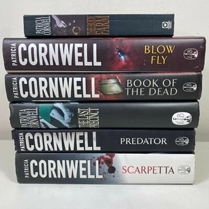 6 Lot Patricia Cornwell -Scarpetta, Predator, Blow Fly, The Last Precinct, +2 - Picture 1 of 9