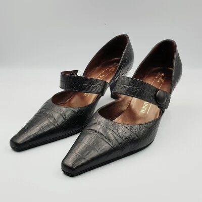 [Peter Kaiser PK] Zapatos Mary Jane de cuero negro para mujer | Reino Unido 5 o EUR 38 / US 8 Foto 1 de 4