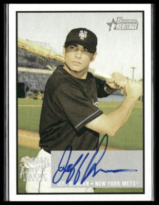 Jeff Duncan #SG-JD 2003 Bowman Heritage Signs of Greatness New York Mets - Image 1 of 2