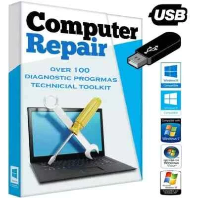 Hirens BootCD USB Live Disk 2024 Windows Recovery Fix Repair password management - Image 1 of 3