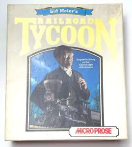 Sid Meier's Railroad Tycoon - Caja + Disquetes - Imagen 1 de 4