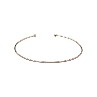 14K Gold Cuff Bangle,14k Solid Gold Diamond Flexible Thin Dainty Cuff Bracelet Foto 1 de 4