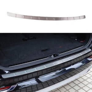 For Volvo XC90 2016-2023 Silver Stainless Rear Bumper Protector Sill Cover Guard - Bild 1 von 7