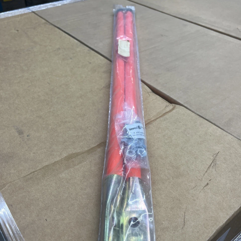 PLOW PARTS 3/4"DIA 28" FLO ORANGE PLOW BLADE GUIDE STICK #GEN-SD28F - BOLT MOUNT - Image 1 of 1