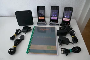 Gigaset SL910A Triple Telefon - Schnurlost. - Mobilt. - mit Farbdispl., AB - Zdjęcie 1 z 8