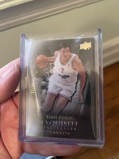 2011-12 Upper Deck Exquisite Collection Toni Kukoc Base Croatia 52/99