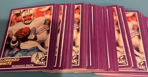 (50+) LORENZO WHITE 1989 SCORE SUPPLEMENTAL Update ROOKIE CARD LOT *RARE* - Picture 1 of 1