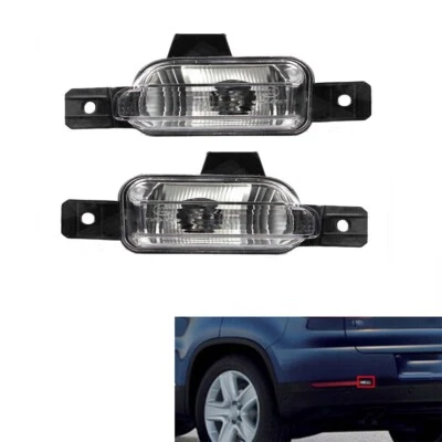 Rear Bumper Reversing Light Brake Signal Lamp For VW Tiguan 2008-2018 Pair - Image 1 of 4