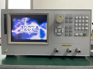 Agilent 4287A  1 MHz - 3 GHz RF LCR Meter w/ option 011 _0600 - Picture 1 of 14