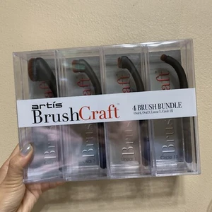 Artis BrushCraft 4 Makeup Brush Bundle Set New - Picture 1 of 3