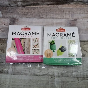 MAKE Market Macramé Starter Kit Carryall & Pot Holder - Picture 1 of 2