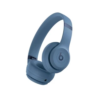 Dr. Dre Apple Beats Solo 4 Wireless Surround Sound Bluetooth Kopfhörer Schieferblau - Bild 1 von 8