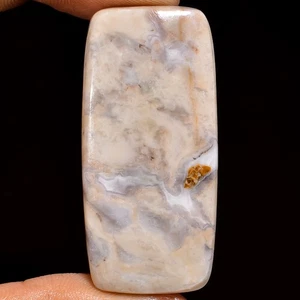 Natural Mushroom Jasper Radiant Shape Cabochon Gemstone 61 Ct 45X21X5 mm A-12361 - Picture 1 of 1