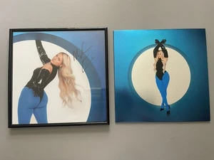 Meghan Trainor TIMELESS signed Vinyl transparent Sea Blue HANDSIGNIERT & gerahmt - Bild 1 von 9
