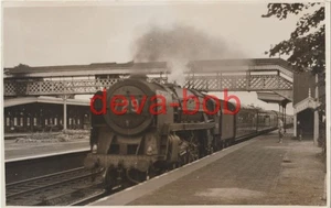 Railway Photo BR Britannia 70025 Western Star Taplow 1959 Pacific Loco - Foto 1 di 1
