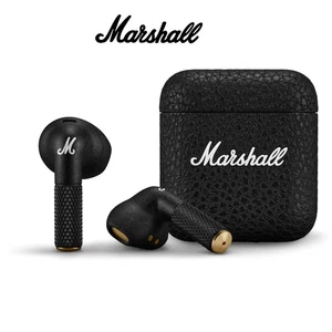 Marshall Minor 4 (IV) True Wireless In-Ear Bluetooth Earbud Headphones (Black) - Picture 1 of 12