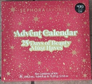 Sephora  25 Days of Beauty Advent Calendar - Picture 1 of 1