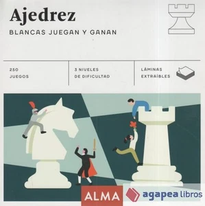 Ajedrez. Blancas juegan y ganan. NUEVO. ENVÍO URGENTE (Librería Agapea) - Imagen 1 de 1