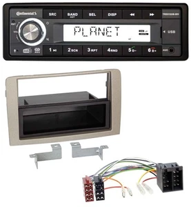 Continental USB 1DIN AUX DAB MP3 Autoradio für Lancia Musa (ab 2005) - Bild 1 von 9