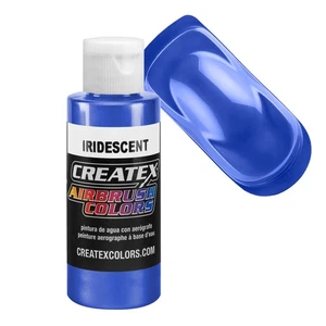 2oz Createx Iridescent Electric Blue 5505 - 2Z Airbrush Paint Color - Picture 1 of 1