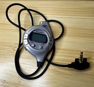 Remote Controller Only For SHARP Minidisc MD-MS702 MD Used Working - Picture 1 of 2