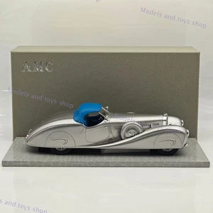 AMC 1/18 Mercedes Benz 540K W29 Stromlinien Roadster Silver Erdmann & Rossi 1936 - Picture 1 of 10