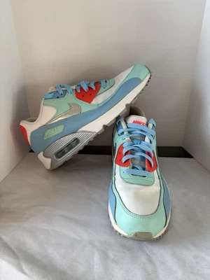 Nike Air Max 90 Artisan Teal Low Rise Running Shoes Size 7Y - Image 1 of 4