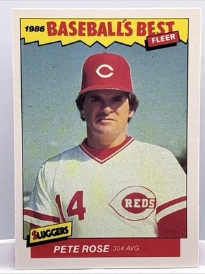 1986 Fleet Пит Роуз No29 Inv2078 - Изображение 1 из 2