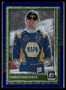 Donruss #45 Christian Eckes Optic Blue Velocity 2025 (i11499) - Imagen 1 de 2