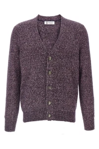 BRUNELLO CUCINELLI $3000 Burgundy Wool Cardigan New & Authentic - Picture 1 of 2