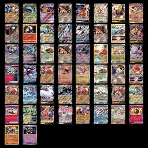 Pokemon Card Lot 50 Cards FULL ART EX VMAX V Holo Super Rares Venusaur Lucario - Picture 1 of 12