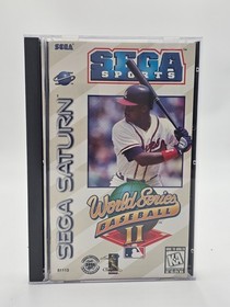 Sega Saturn World Series Baseball II CIB Cleaned & Tested