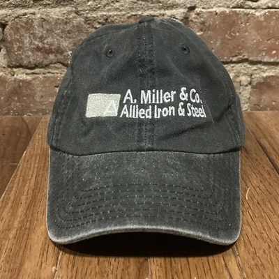 Sombrero A. Miller Allied Hierro y Acero Talla Única Ajustable Bordado Gorra Otto Foto 1 de 4