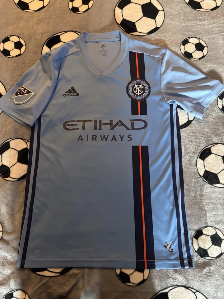 MLS New York City Small Adidas 2020 Home Shirt Football - Image 1 of 4