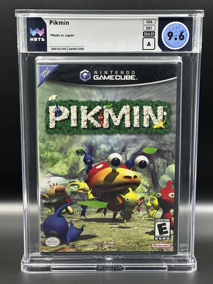Pikmin • WATA 9.6 A • MIJapan • Nintendo GameCube • Not VGA/CGC - Image 1 of 2