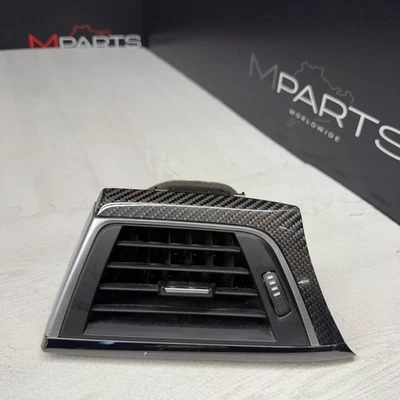 2015-2020 BMW M4 M3 LH DRIVER SIDE OUTER CARBON FIBER AIR VENT OEM 9218549 Foto 1 de 4