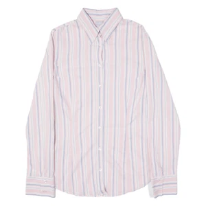 STEFANEL Girls Shirt Pink Striped Long Sleeve XL - Picture 1 of 6