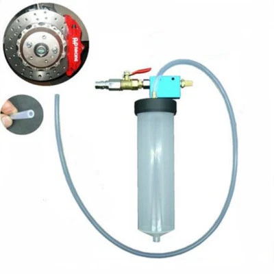 1x Dispositivo de intercambio de automóviles Purga de líquido de frenos Herramienta de reemplazo de aceite de embrague hidráulico Foto 1 de 4