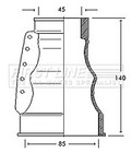First Line FCB2122 CV Boot Kit VW