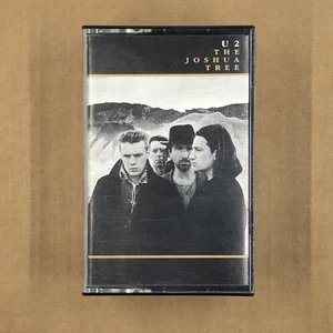 THE JOSHUA TREE Cassette Tape U2 BRIAN ENO 80s UK RELEASE WITH OR WITHOUT YOU - Picture 1 of 6