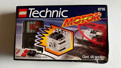 LEGO 8735 Technic Motor 9v Sealed 1997 Version NEW - Image 1 of 4